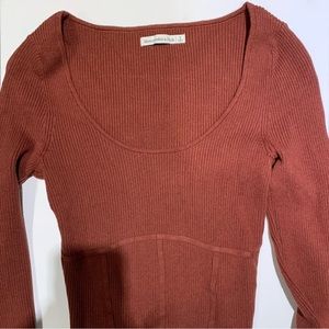 Abercrombie Corset Detail Sweater